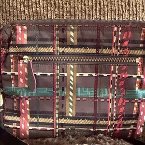 Vera Bradley Performance Twill Triple Compartment Crossbody in City Plaid